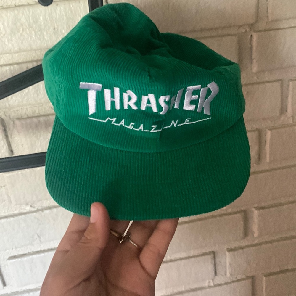 THRASHER corduroy snap back NWOT Rare!